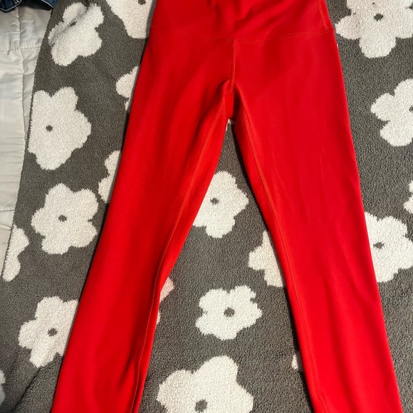 lululemon athletica Pants - red lululemon leggings